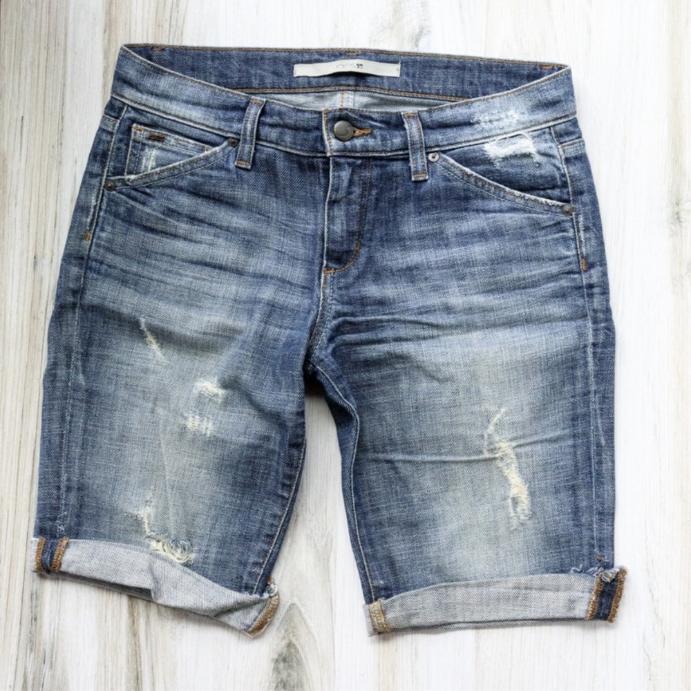 Joe's Jeans Distressed Denim Shorts